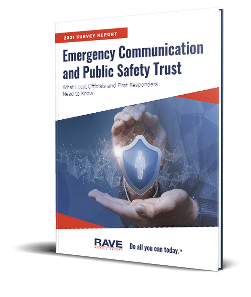 2021 survey report on emergency communication and public safety trust cover
