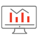 analytics line icon