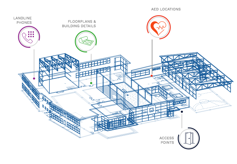 floor plan of a building