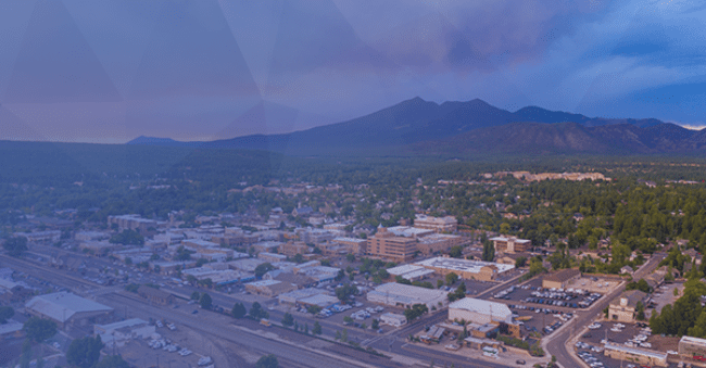 coconino-county-city-scape Coconino County aerial view
