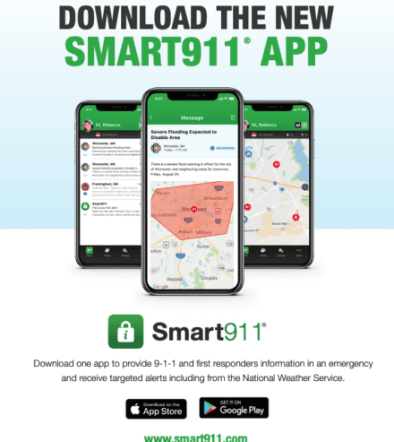 smart911 app flyer resource preview
