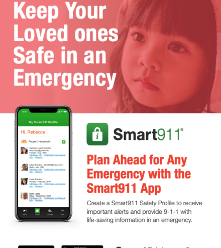 smart911 app flyer resource preview