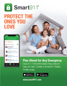 smart911 app flyers