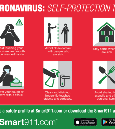 smart911 coronavirus social media graphics resource preview