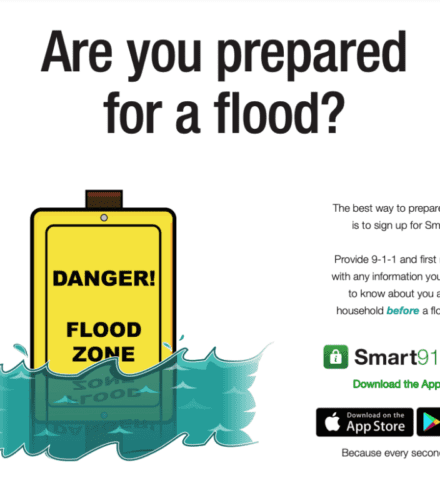 smart911 flood social graphic resource preview