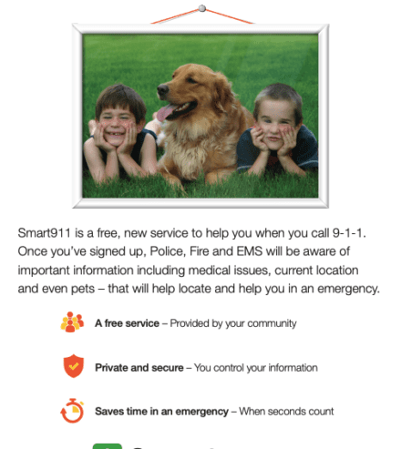 smart911-flyer-family-pet smart911 family flyer with pets