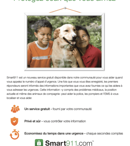 smart911 french family flyer resource preview