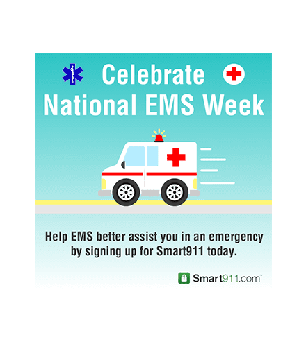 smart911 national ems week