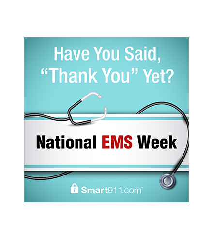 smart911 national ems week