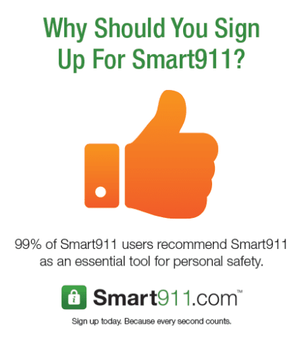 smart911 why should you sign up
