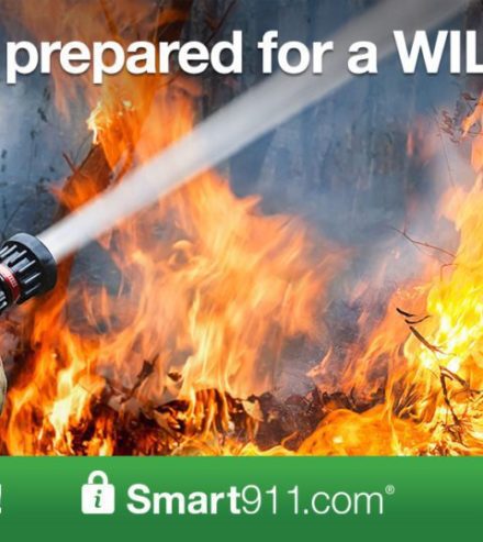 smart911 prepared for a wildfire