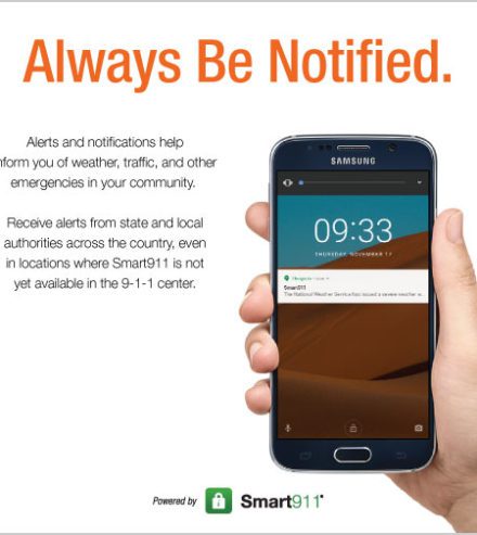 smart911 always be notified alerts