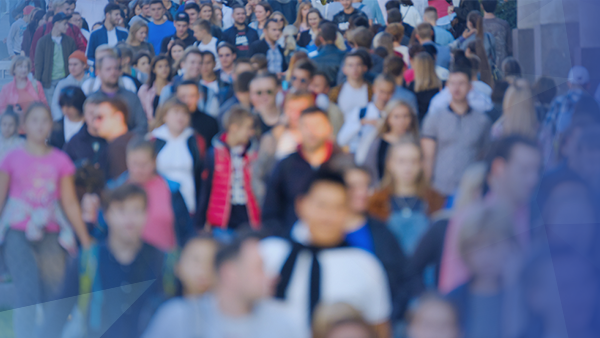 crowd walking