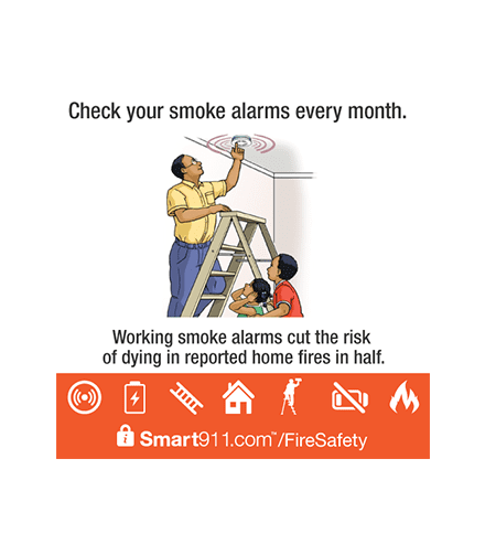 fire safety social 3 smart911 fire safety smoke alarm flyer