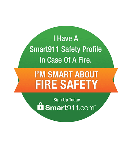 fire safety social 5 smart911 fire safety badge