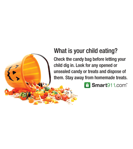 halloween social 3 smart911 candy safety halloween
