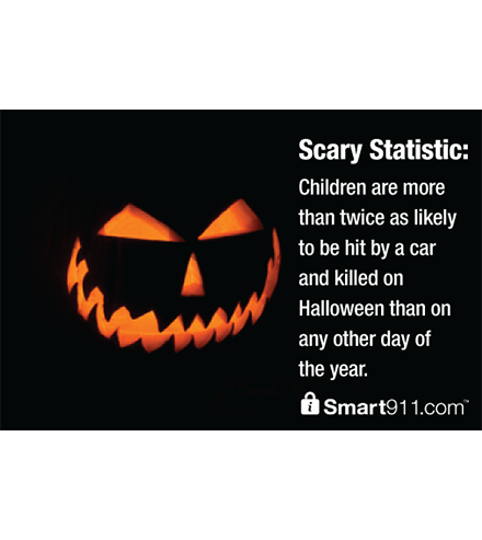 smart911 halloween children car safety