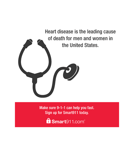 heart social 3 smart911 heart disease flyer