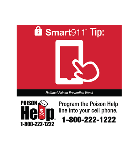poison social 4 smart911 national poison prevention week