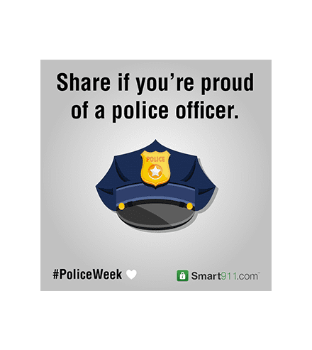 smart911 police officer appreciation