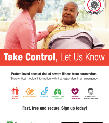 smart911 coronavirus flyer resource preview