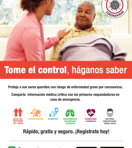 smart911 spanish coronavirus flyer preview