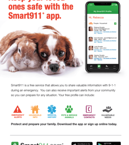 smart911 pet flyer resource preview