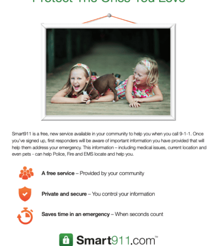 smart911 pet flyer resource preview