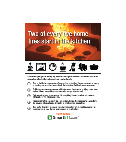 thanksgiving social 1 smart911 house fires start in kitchen