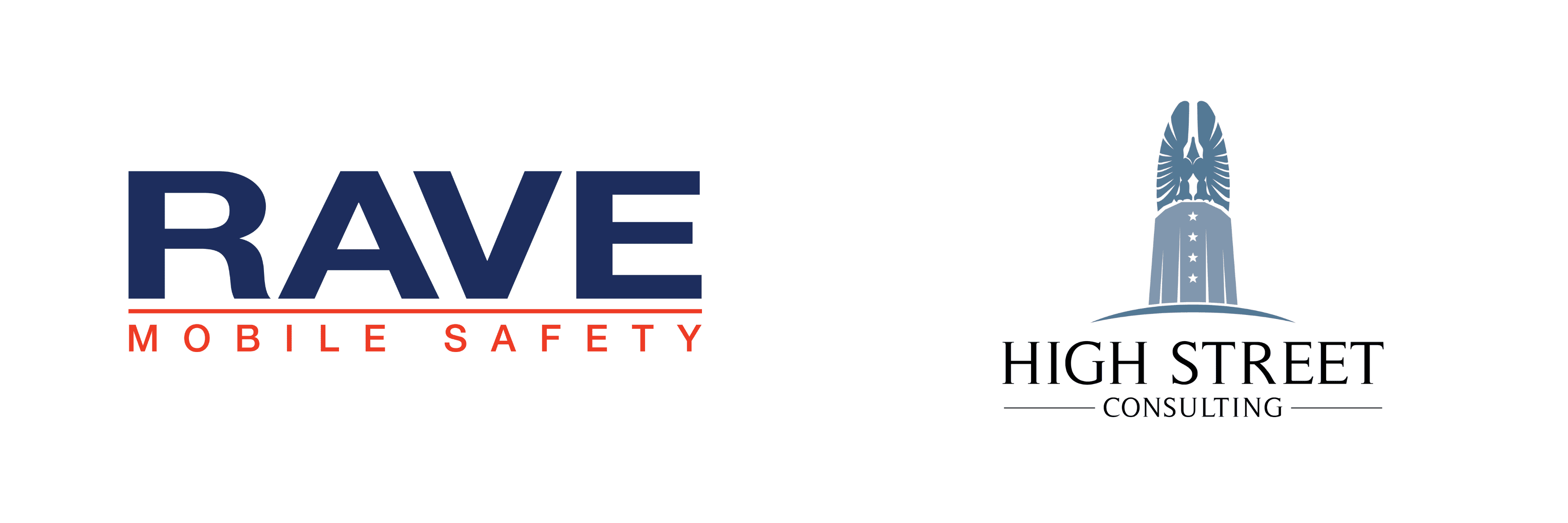 rave-high-street-consulting-logos Rave Mobile Safety and High Street Consulting logos
