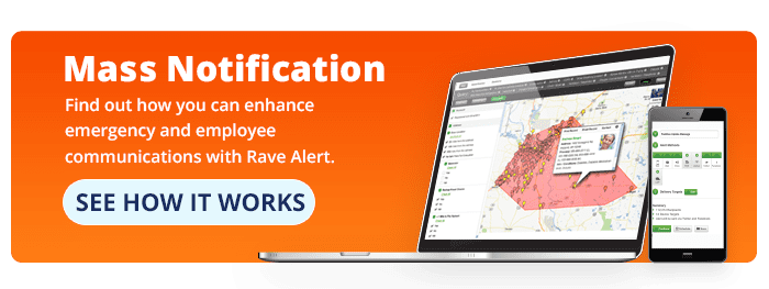 Mass Notification with Rave Alert