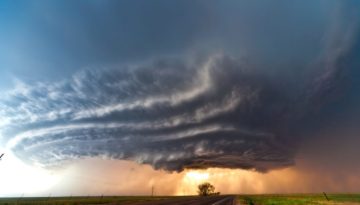 severe-weather-pr storm clouds over a field