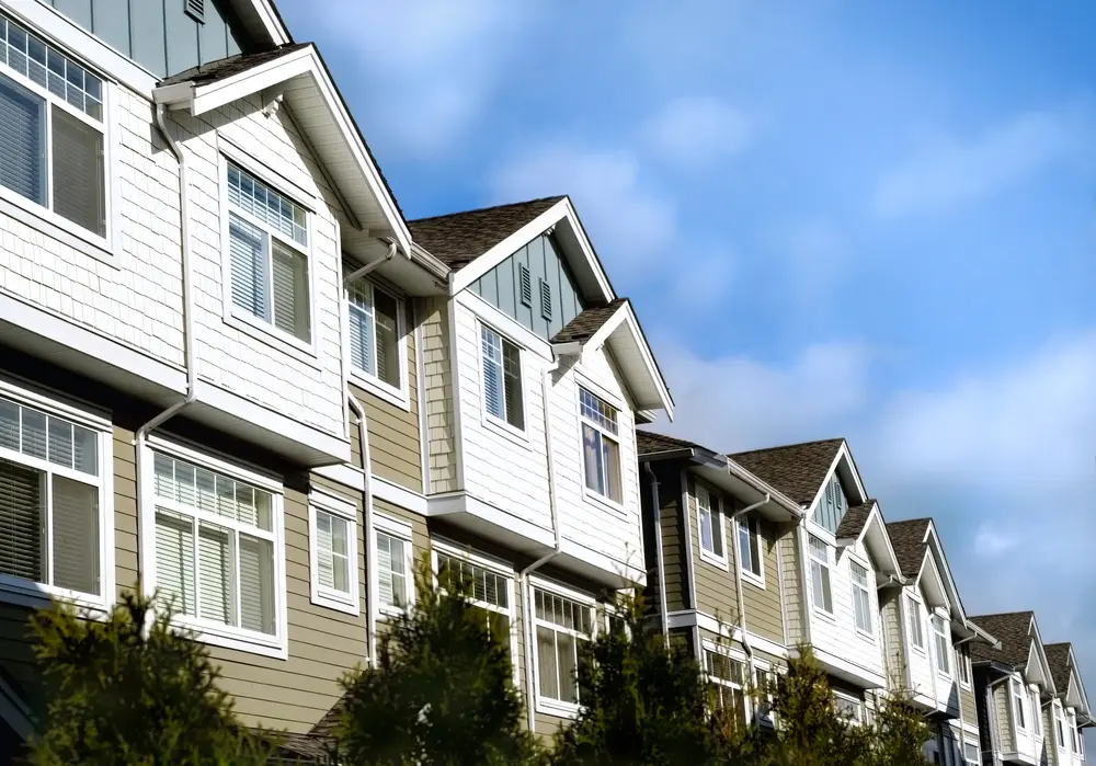 row of houses