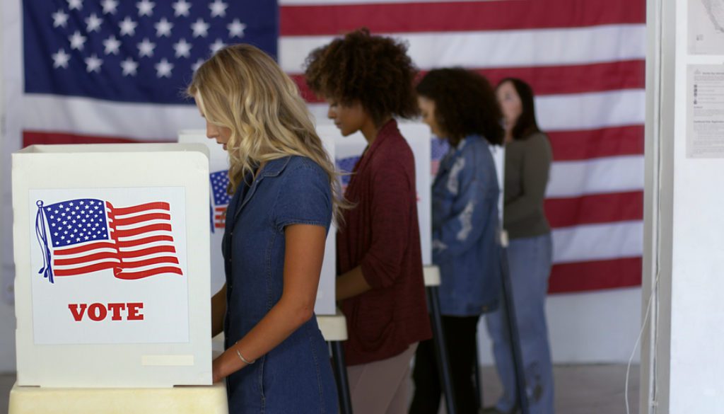 polling location protecting poll workers