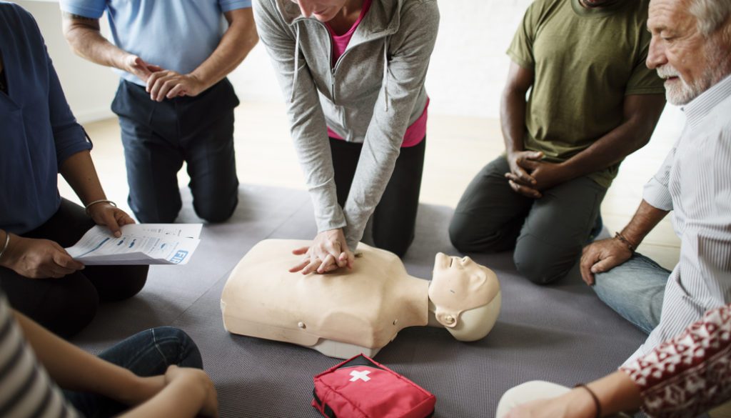 first aid safety training