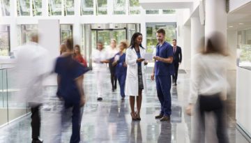hospital healthcare workers