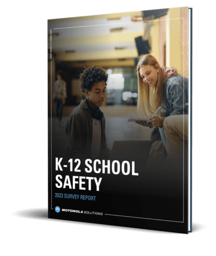 2023 k-12 school safety survey report cover