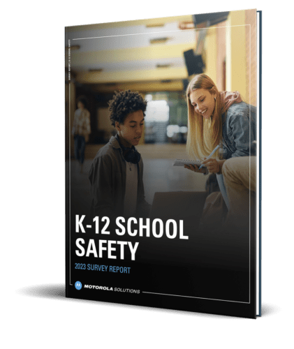 2023 k-12 school safety survey report cover